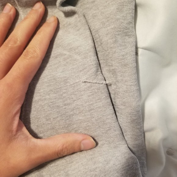 Gymshark Flex Leggings Light Grey Marl/Chalk Pink - Picture 4 of 5